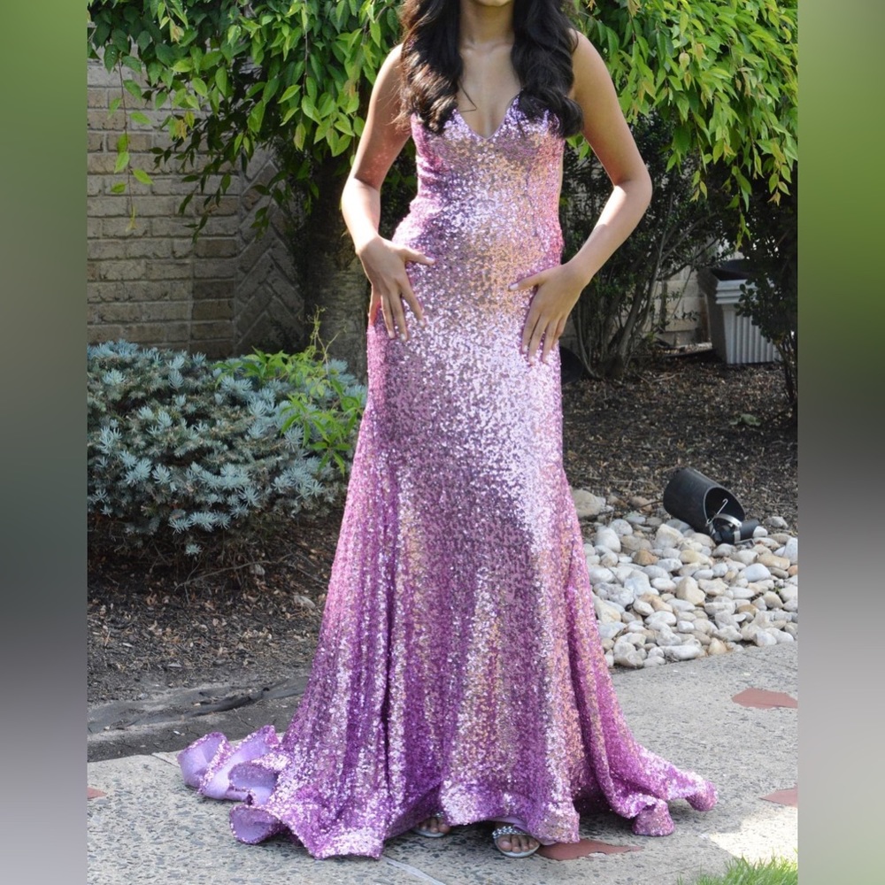 Jovani Prom dress, Size - 0, Color - Lilac